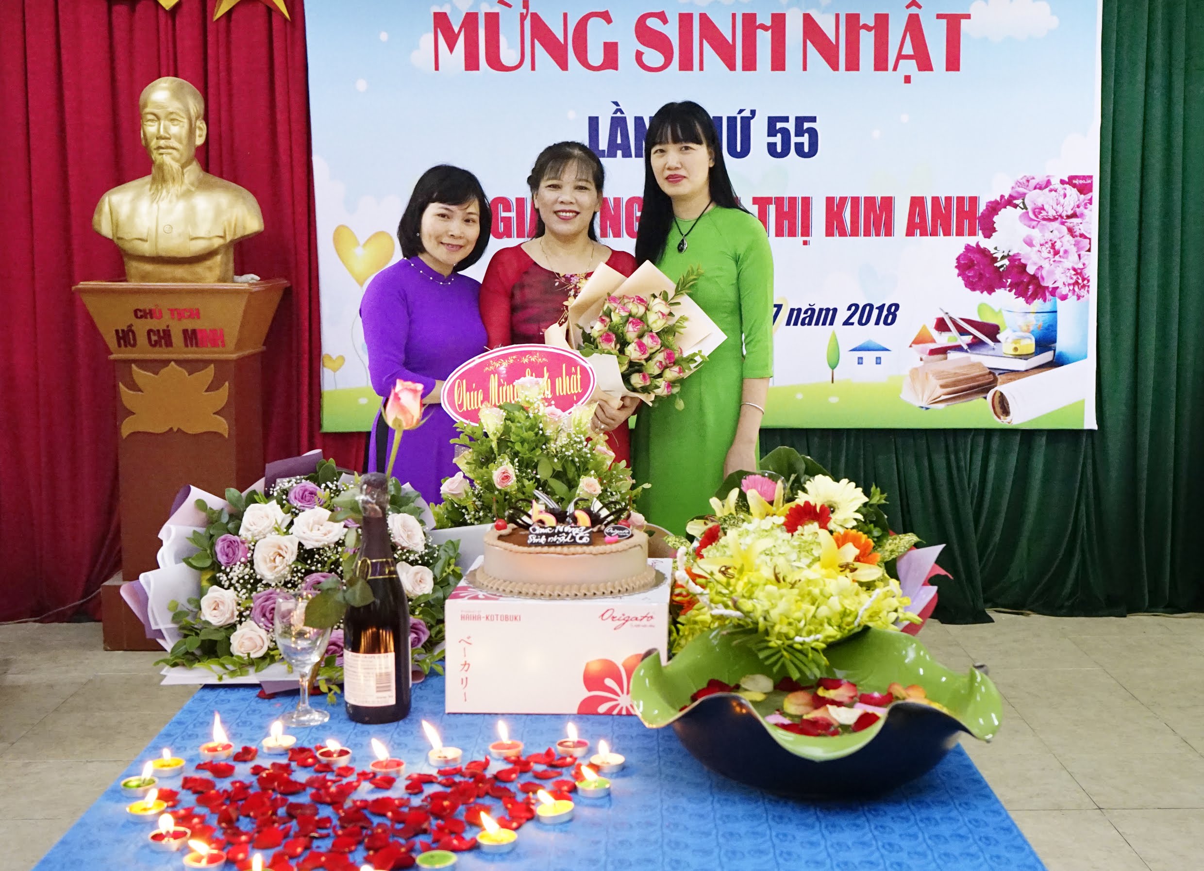 Sinh nhật lần thứ 55 của c gio Nguyễn Thị Kim Anh